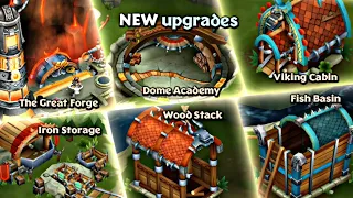 MAX 10'000 VIKINGS, NEW GREAT FORGE, NEW DOME ACADEMY, NEW IRON, WOOD, FISH STORAGES - Rise of Berk