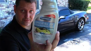 How To clean a convertible soft top