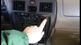 1999 Toyota 4Runner 3rd Gen - Climate Control Light Replacement