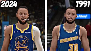 I Put Steph Curry In The 90s To See If He Could Survive