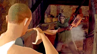 CJ vs Big Smoke Resident Evil 4 Remake Mod