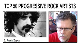 TOP 50 PROGRESSIVE ROCK ARTISTS (REACTION)