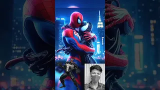 Spider-Man and Venom beautiful love 💥 trending best WhatsApp status #shorts #marvel #avenger #viral