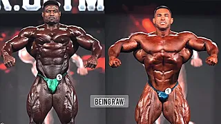 Andrew Jacked Vs Derek Lunsford Comparison at Mr. Olympia 2022 #hadichoopan #bigramy #cbum