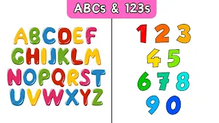 Learn ABCs & 123s | Toddler Learing Video | Wonder Wiz Kids