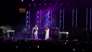 The Postal Service performs "Such Great Heights" (acoustic) at Madison Square Garden