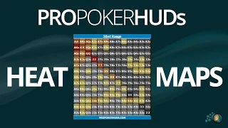 ProPokerHUDs Heat Maps: In-Game Poker Hand Range Visualization