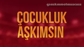 Galatasaray Korosu, Tarık İster, Cengiz Erdem - Çocukluk Aşkımsın Galatasaray  SPEED UP