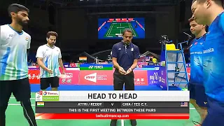 |HEBAT|🇲🇾AARON CHIA-TEO EE YI 🆚️ 🇮🇳ATTRI-REDDY‼️BARU DIPASANGKAN TERUS MELEDAK🔥😱‼️PADU‼️