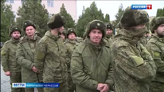 Рашид Темрезов посетил военнослужащих из Карачаево-Черкесии