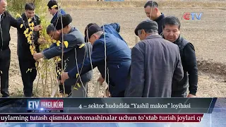 27.10.2023 4 – sektor hududida “Yashil makon” loyihasi