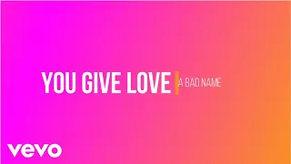 Bon Jovi - You Give Love A Bad Name | Lyric Video | Tokyo 1986