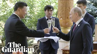 Vladimir Putin hosts birthday party for Xi Jinping