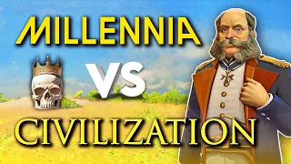 Civilization VS Millennia - 5 BIG DIFFERENCES Between These 4X Strategy Games!