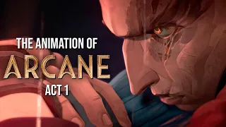 The beautiful animation touches of ARCANE || Act 1 animation review