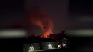 Video: Fire shoots in air after house explodes in Berlin