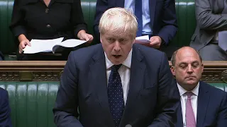 In full: Boris Johnson makes statement on government handling of Afghanistan crisis