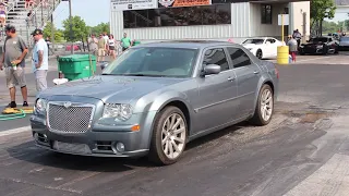 Single Turbo Chrysler 300 Goes To The Track For The First Time