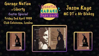 Jason Kaye | Garage Nation | Easter Special | Club Colosseum | Friday 2nd April 1999 |