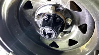 Jimny Manual locking hub conversion