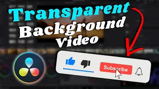 How To Export Video With Transparent Background, Alpha - Davinci Resolve