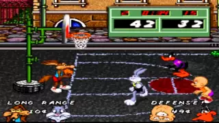 SNES - Looney Toons Basketball - Hard.