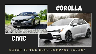 2023 Honda Civic vs 2023 Toyota Corolla | 10 KEY DIFFERENCES