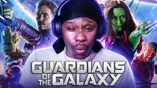 I Watched Marvel's *GUARDIANS OF THE GALAXRY* For The FIRST TIME!!