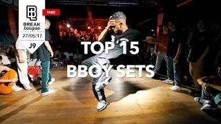 BREAKLEAGUE J9 - TOP 15 BBOY SETS - CHILL IN THE CITY