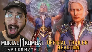 THIS DLC LOOKS INSANE! - Mortal Kombat 11: Aftermath - Official Launch Trailer [REACTION]