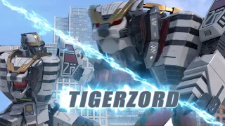 TIGERZORD fight fan art CGI / Animation test