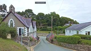 Llanbedrog Village Walk, Welsh Countryside 4K