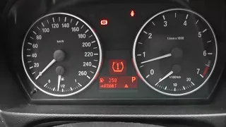 BMW E90   как сбросить ошибку датчиков давления в шинах