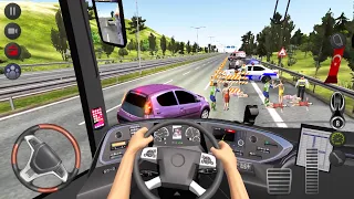 Europe Mountain Accident 🚍👮‍♂️ Bus Simulator : Ultimate Multiplayer Bus Wheels Games Android 3D