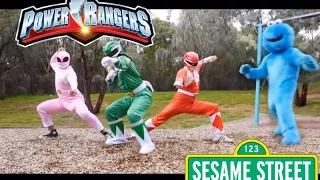 Power Rangers vs Sesame Street (Cookie Monster)