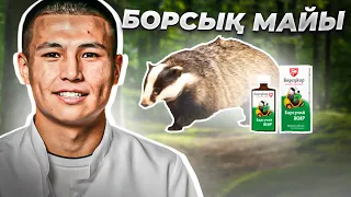 Борсық майының пайдасы.Суықты алу жолы.Барсучий жир. Алтын қоңыз және Бал.