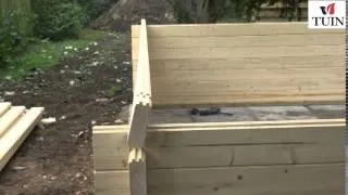 Tuin - How to Deal With a Twisted Wall Log in a log cabin fit