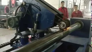 Round pipe tube grinder polishing grinding machine