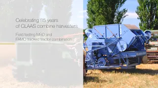 CLAAS | 85 years of CLAAS combine harvesters.