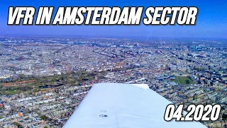 VFR over Amsterdam | Flight Fragment