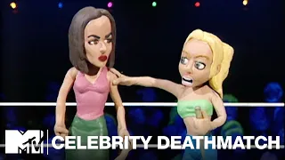 Neve Campbell vs. Sarah Michelle Gellar | Celebrity Deathmatch