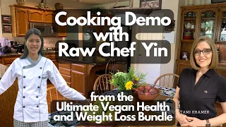 Nutmeg Notebook Live - Cookin Demo with Raw Chef Yin