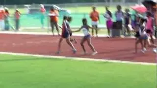 Houston Sonics 2012 Meet Bantam Girls 4x400 relay