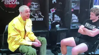 Pete Davidson roasting Jake Paul in Ben Askren’s Locker room