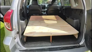 RAV4 Gen 3 Camper Conversion (Super quick)