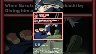 Naruto surprised Kakashi 😂 #naruto #anime #shortvideo #shorts