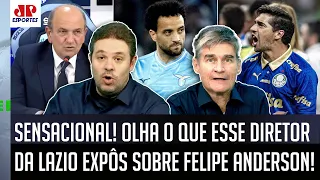 QUE FO**! "Gente, o diretor da Lazio REVELOU que o Felipe Anderson..." REFORÇO do Palmeiras EXALTADO