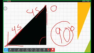 Suma de los ángulos interiores de triángulos y de cuadriláteros-Matemáticas 1er grado