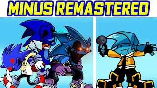 Friday Night Funkin' VS Minus Sonic.EXE Remastered FULL WEEK (FNF Mod/Hard) (Sonic/Sunky.MPEG) Scary