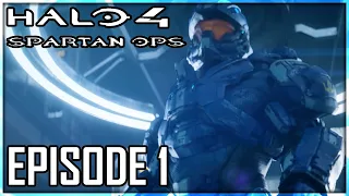 Halo 4: Spartan Ops Walkthrough PART 1 - Episode 1: Departure (XBOX ONE X 1440p)